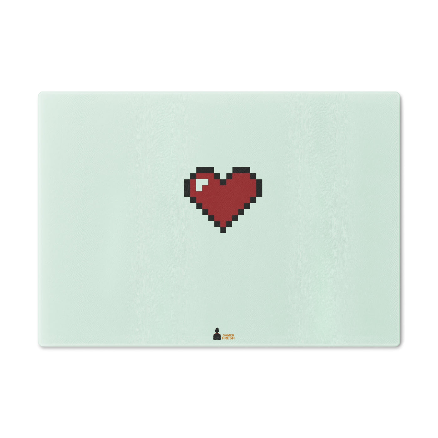 Healthy Heart Chef's Kiss Cutting Board | The Gamer Kitchen Table Collection | By Gamer Fresh