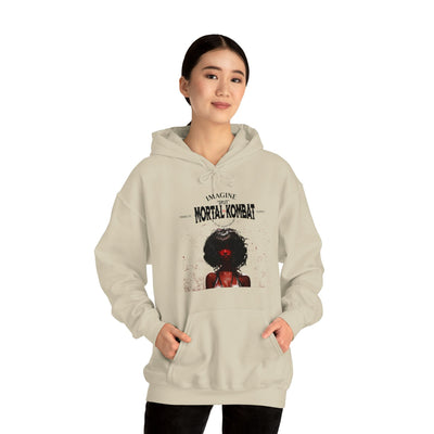 Gamer Fresh Imagine If Collection | Split Tribute Sweatshirt | Mortal Kombat 30-Year Anniversary Tribute- Hoodie