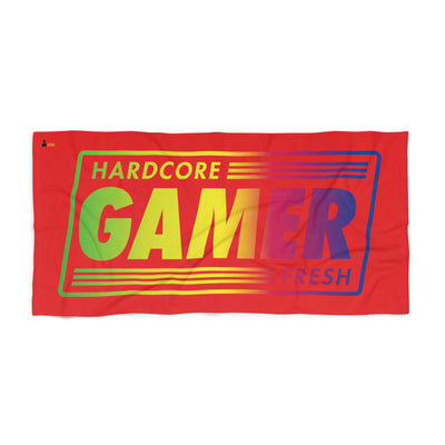 Gamer Fresh | Hardcore Gamer | Years Of Love In Sierra Leone | Cherry Red Towel