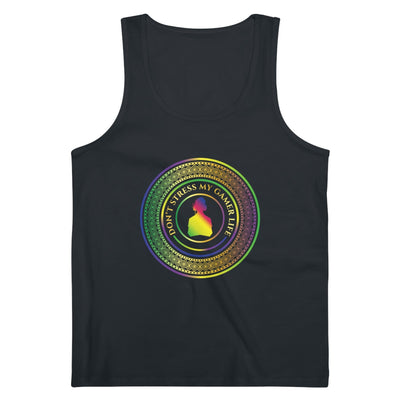 No Stress No Sweat | Gamer Fresh Coin Drop | Premium Blend Unisex Tank Top