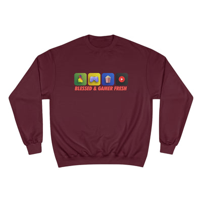 Gamer Fresh x Champion | Blessed & Gamer Fresh | Exclusive Sweatshirt