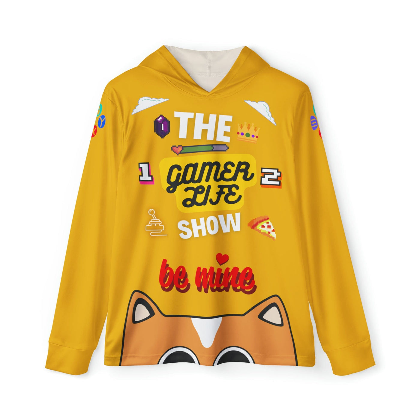 Gamer Fresh Arturo Nuro Collection | The Gamer Life Show Podcast | Play Awesome | Limited Edition | Athletic Warmup Sunshine Yellow Hoodie