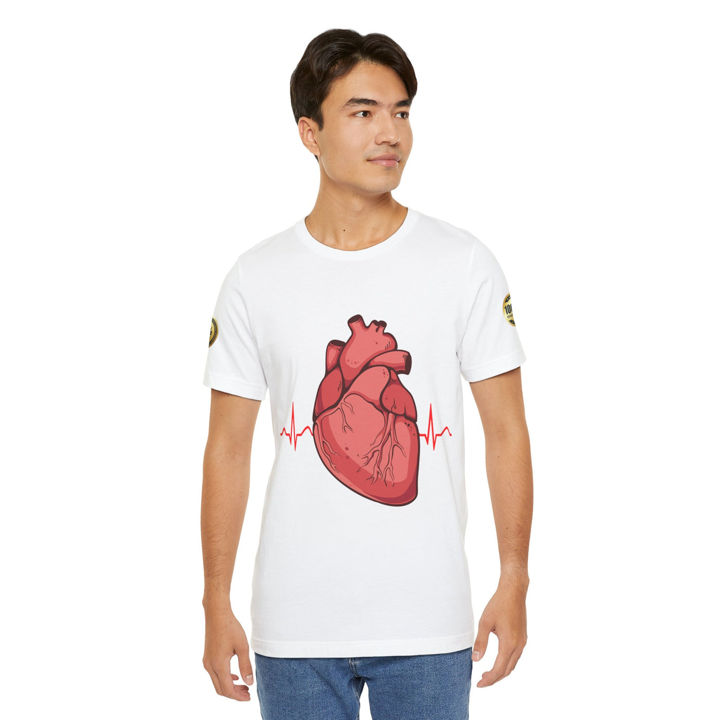 The Vision Slayer | Certified All Heart | Limited Edition White T-Shirt | By Gamer Fresh Labs