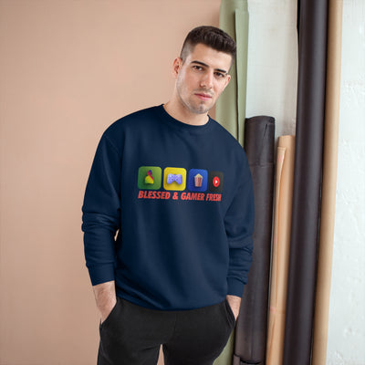 Gamer Fresh x Champion | Blessed & Gamer Fresh | Exclusive Sweatshirt