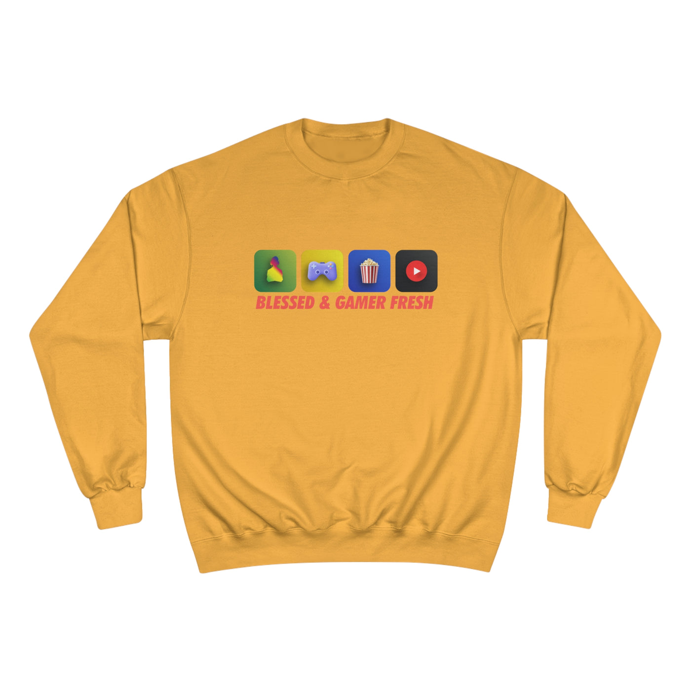 Gamer Fresh x Champion | Blessed & Gamer Fresh | Exclusive Sweatshirt