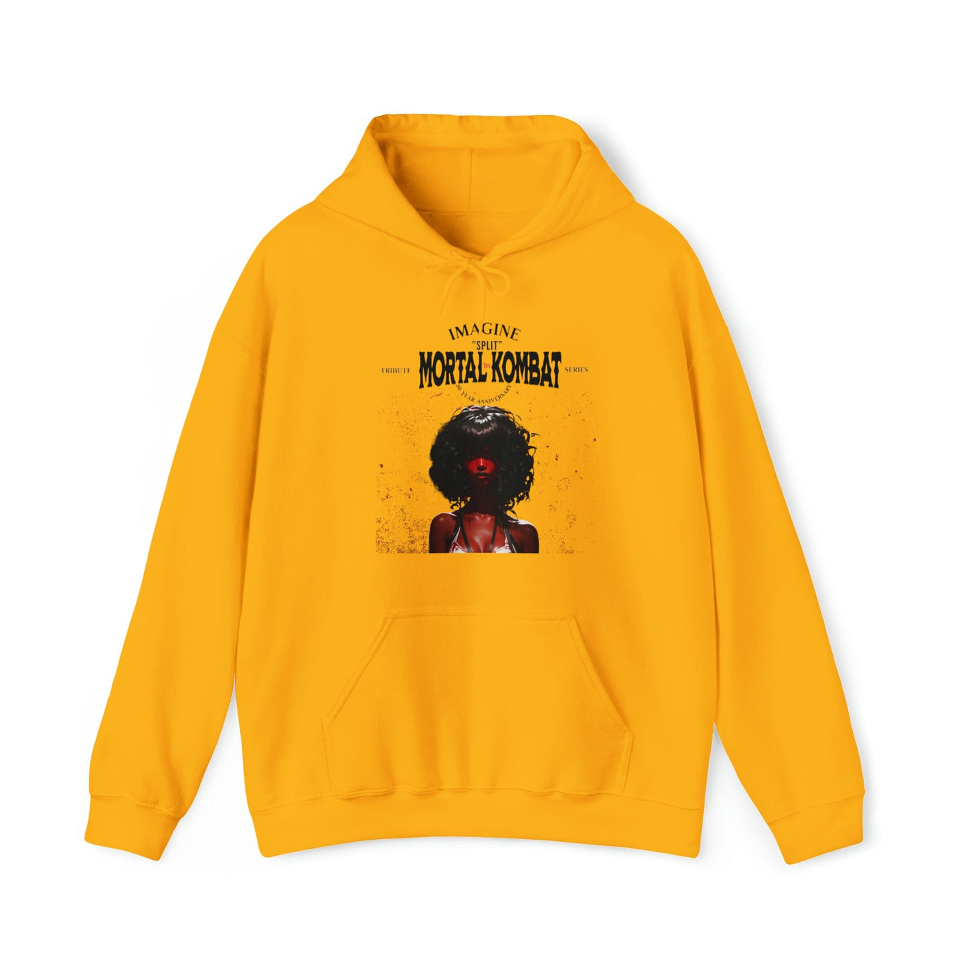 Gamer Fresh Imagine If Collection | Split Tribute Sweatshirt | Mortal Kombat 30-Year Anniversary Tribute- Hoodie