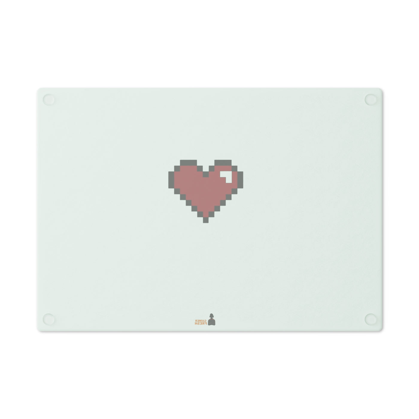 Healthy Heart Chef's Kiss Cutting Board | The Gamer Kitchen Table Collection | By Gamer Fresh