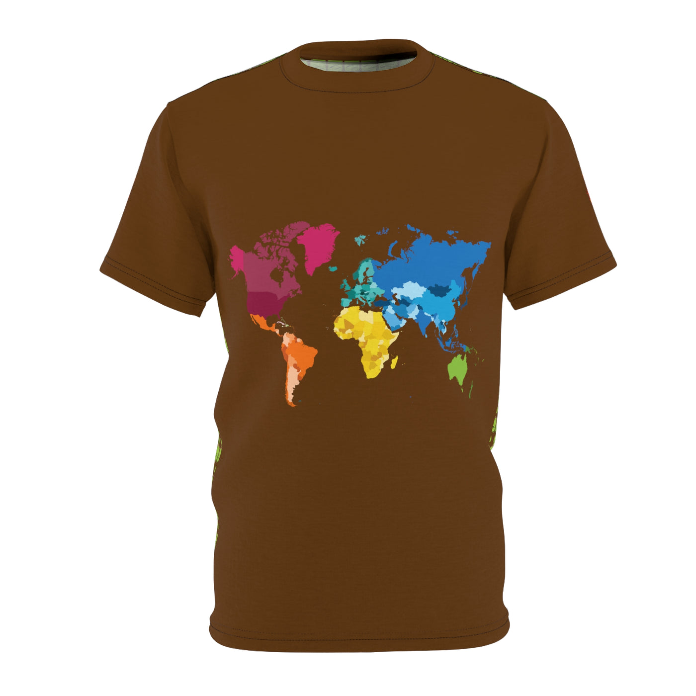 Gamer Fresh | The All Premium Brown Tiger World Unisex Cut & Sew T-Shirt