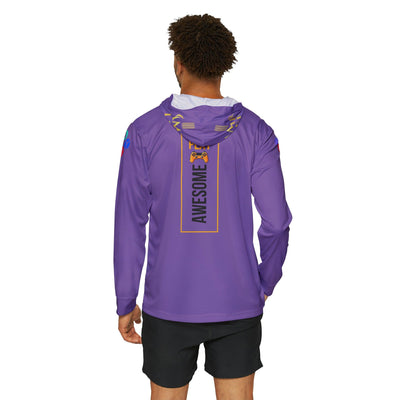 Gamer Fresh Arturo Nuro Collection | Play Awesome | Mortal Kombat 30 Year Anniversary | Limited Edition Tribute | Athletic Warmup Light Purple Hoodie