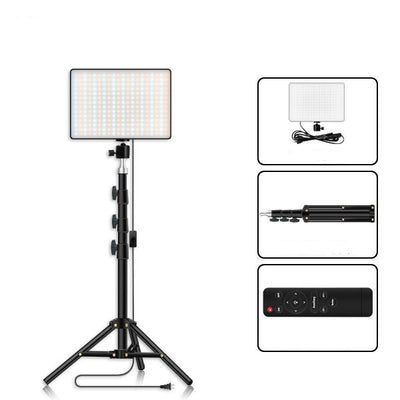 Gamer Fresh Radiant Tripod with Broadcast Lighting and Portable Design