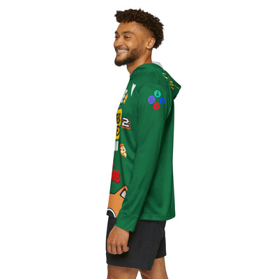 Gamer Fresh Arturo Nuro Collection | The Gamer Life Show Podcast | Play Awesome | Limited Edition | Athletic Warmup Dark Green Hoodie