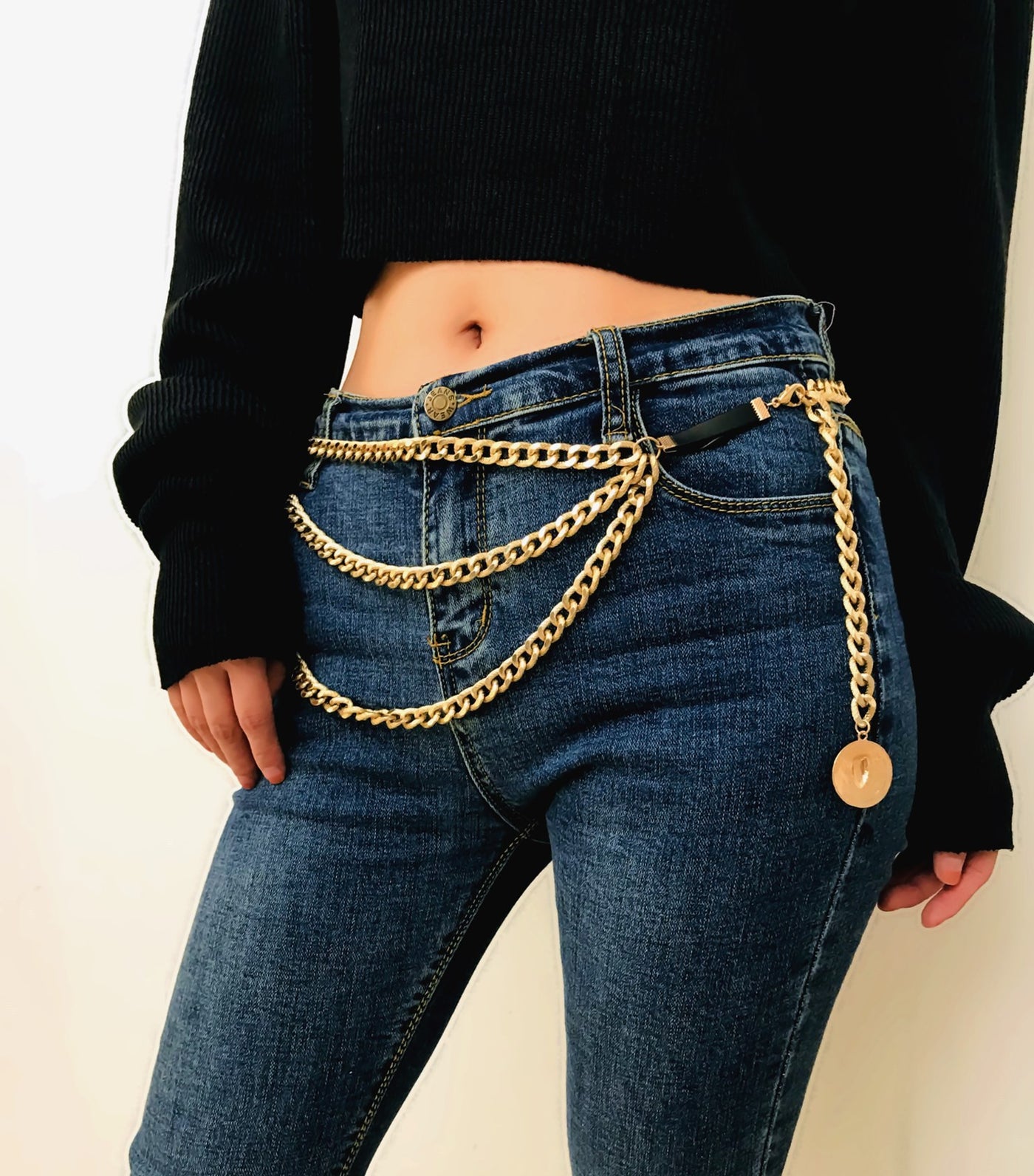 GlimmerGlam | Women's Body & Waist Chain | by Gamer Fresh