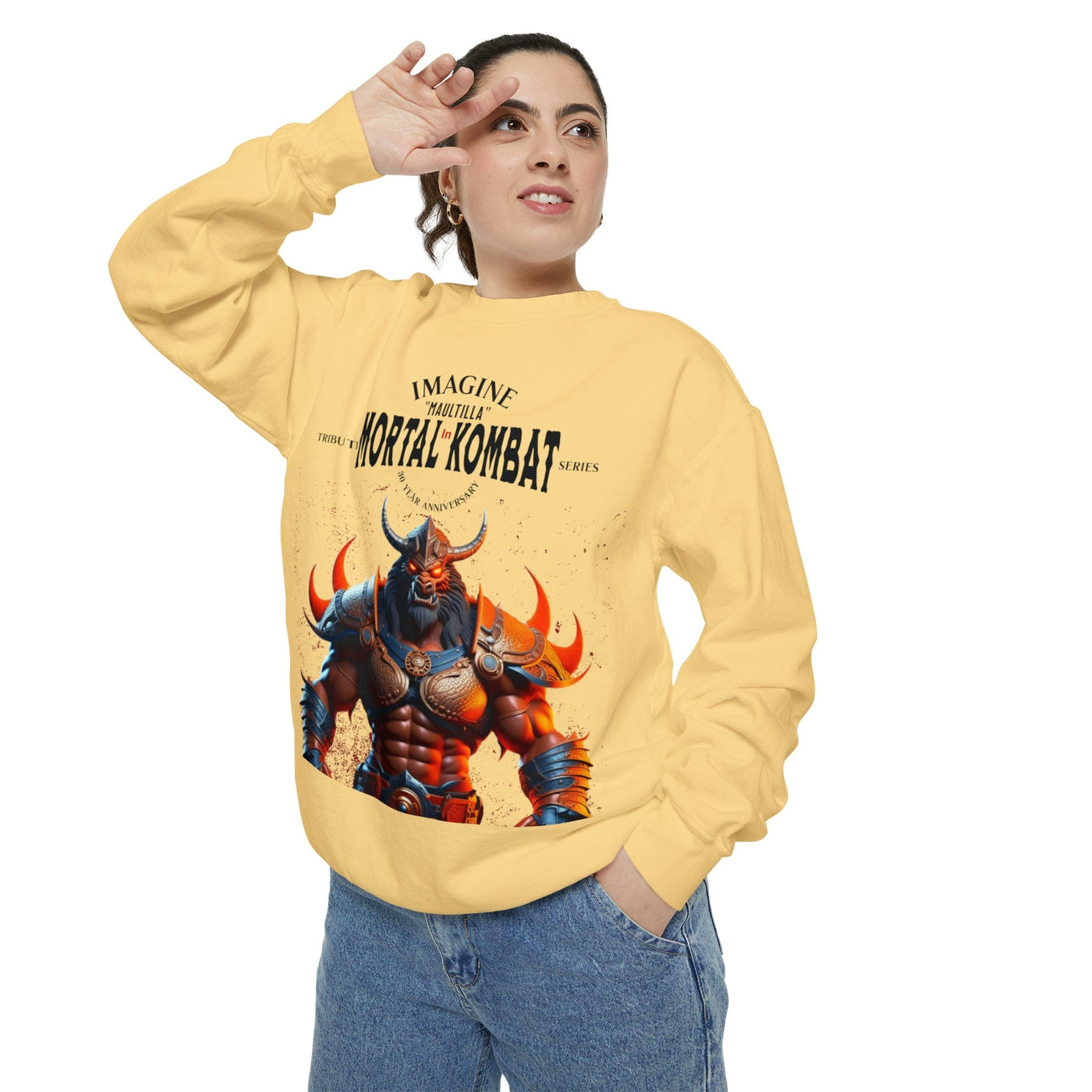 Gamer Fresh | Imagine If Collection | Mualtilla | Mortal Kombat 30-Year Anniversary Tribute - Sweatshirt