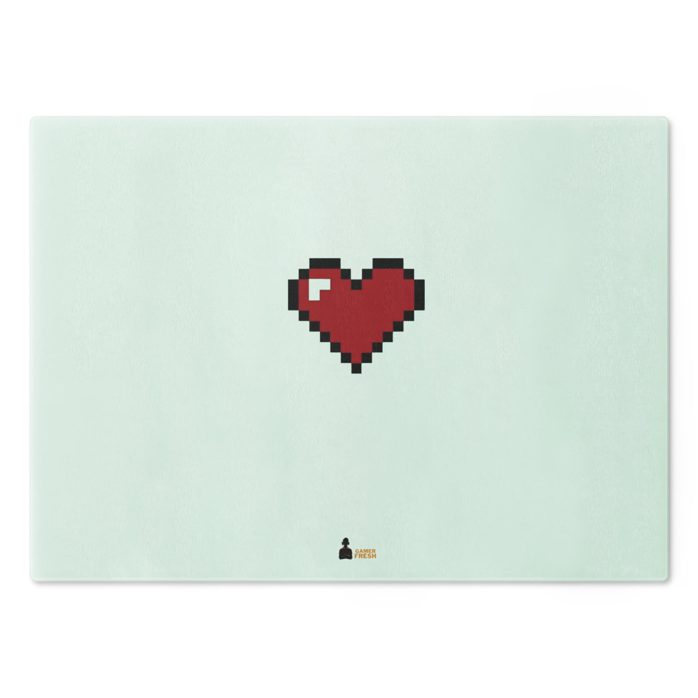 Healthy Heart Chef's Kiss Cutting Board | The Gamer Kitchen Table Collection | By Gamer Fresh