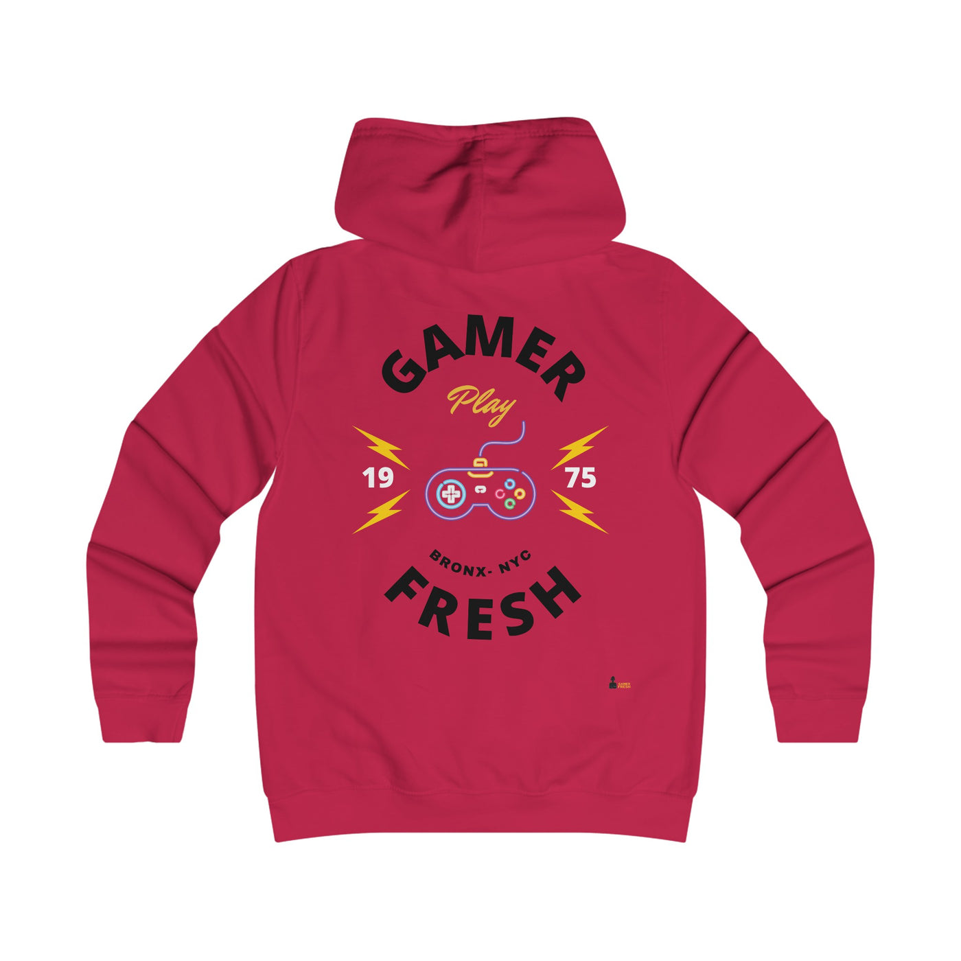 Gamer Fresh Exclusive Smasher | Lipstick On My Buttons | College Girl Hoodie