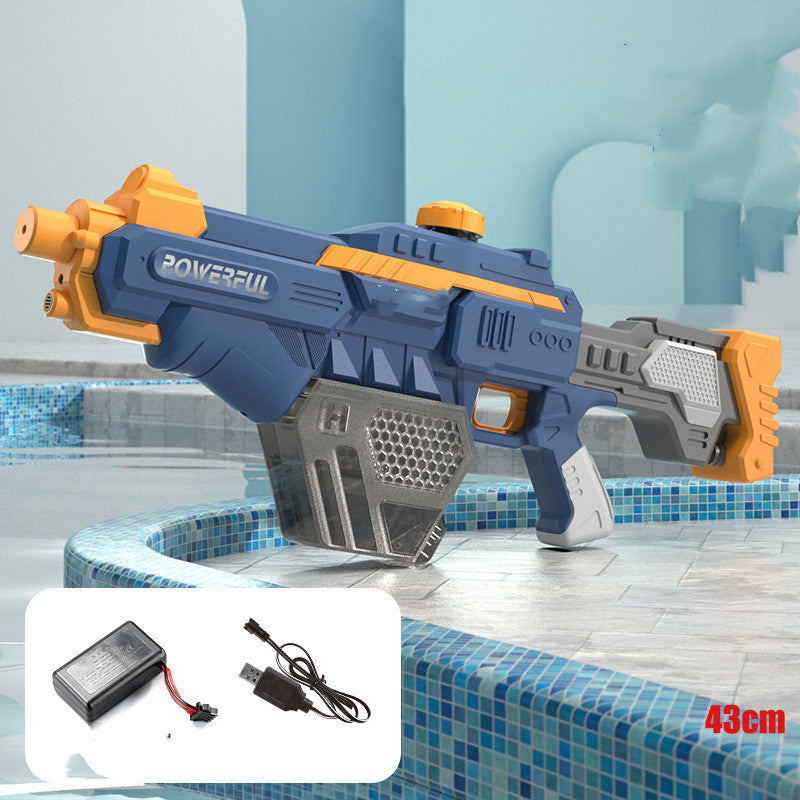 The AquaBlast Premium Exclusive |Large Capacity Electric Water Gun &amp; Summer T-Shirt Bundle | by Gamer Fresh