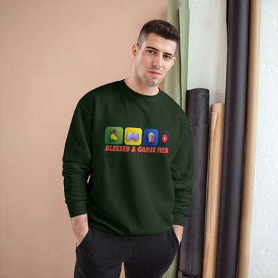 Gamer Fresh x Champion | Blessed & Gamer Fresh | Exclusive Sweatshirt