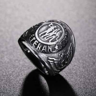 Titanium Titan | Personalized Steel Ring | by Gamer Fresh