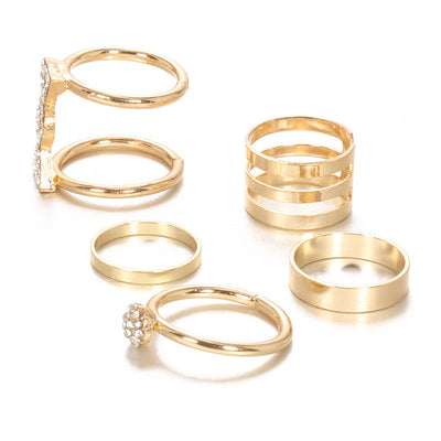 Radiant Harmony | Joint Ring Combination Set | by Gamer Fresh