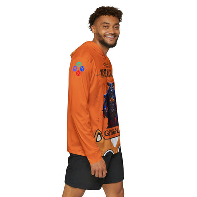 Gamer Fresh Arturo Nuro Collection | Play Awesome | Mortal Kombat 30 Year Anniversary | Raw Paw Limited Edition Tribute | Athletic Warmup Crusta Orange Hoodie