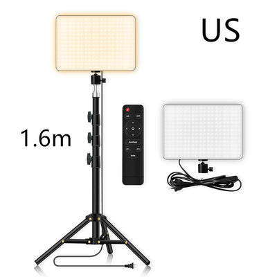 Gamer Fresh Radiant Tripod with Broadcast Lighting and Portable Design