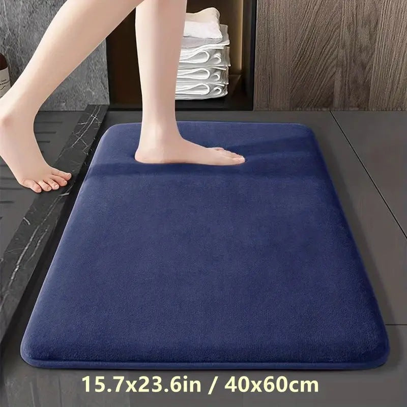 AquaGuard Serenity Quick-Dry Bathroom Floor Mat | By Gamer Fresh