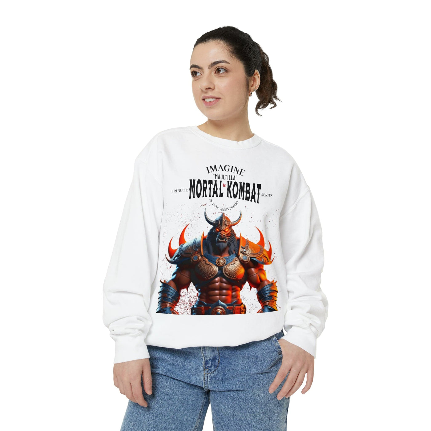 Gamer Fresh | Imagine If Collection | Mualtilla | Mortal Kombat 30-Year Anniversary Tribute - Sweatshirt