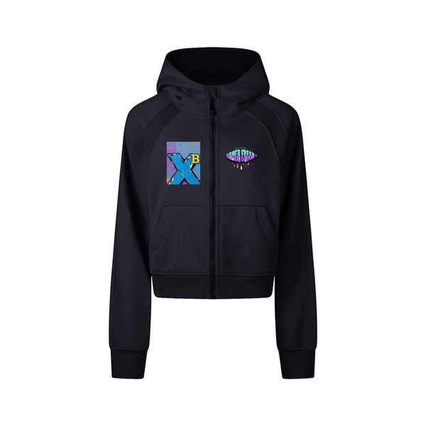 Gamer Fresh | Precious Gentle X | Cropped Zip-Through Hoodie | Limited Edition