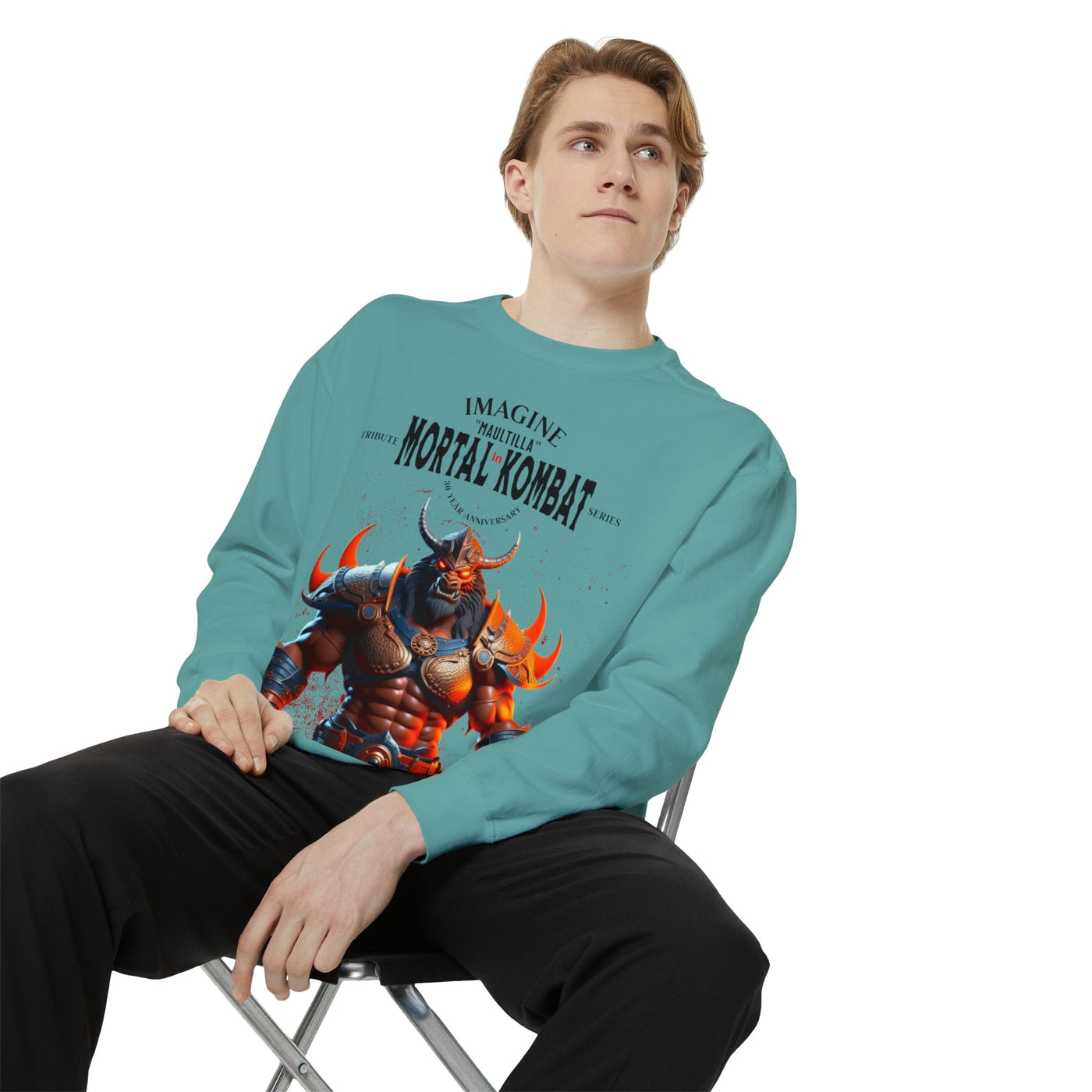 Gamer Fresh | Imagine If Collection | Mualtilla | Mortal Kombat 30-Year Anniversary Tribute - Sweatshirt