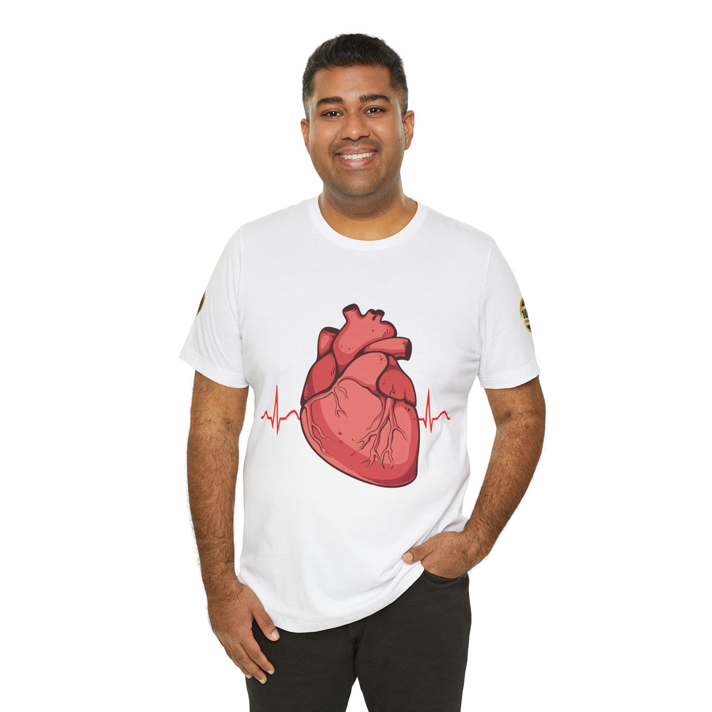 The Vision Slayer | Certified All Heart | Limited Edition White T-Shirt | By Gamer Fresh Labs