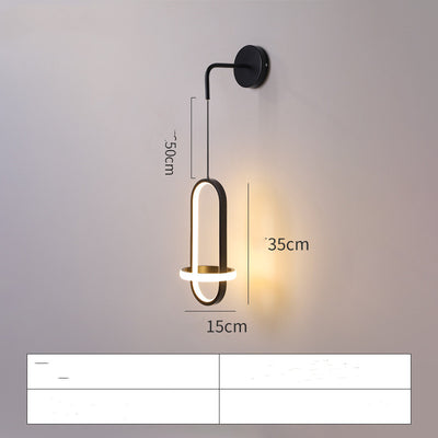 The Glow Wave LED Crescent Pendant Light