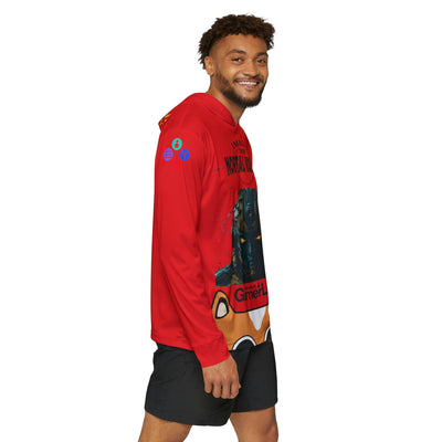Gamer Fresh Arturo Nuro Collection | Play Awesome | Mortal Kombat 30 Year Anniversary | Bundor Limited Edition Tribute | Athletic Warmup Red Hoodie