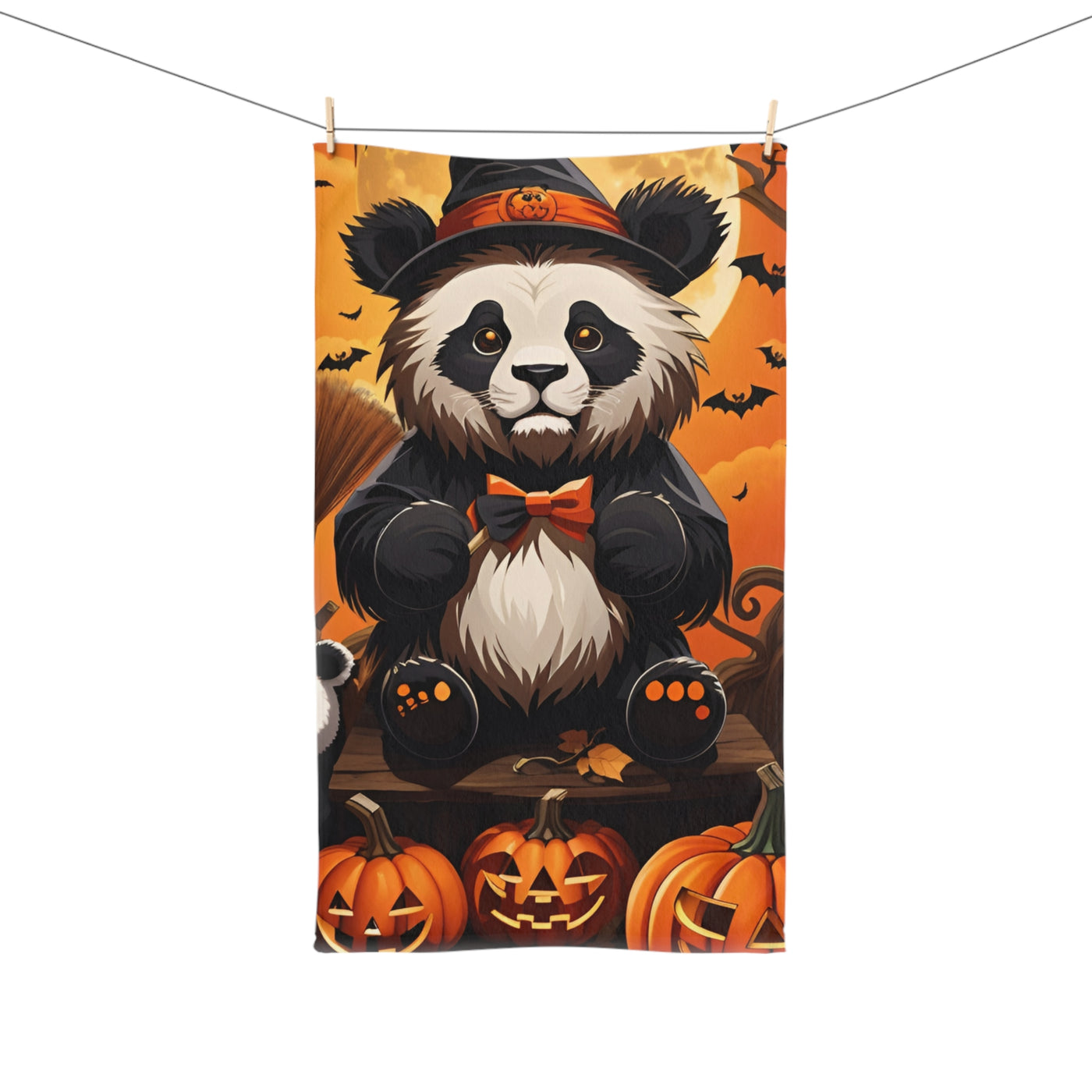 Gamer Fresh | Halloween Pandalion Hand Towels | Spooky Edition