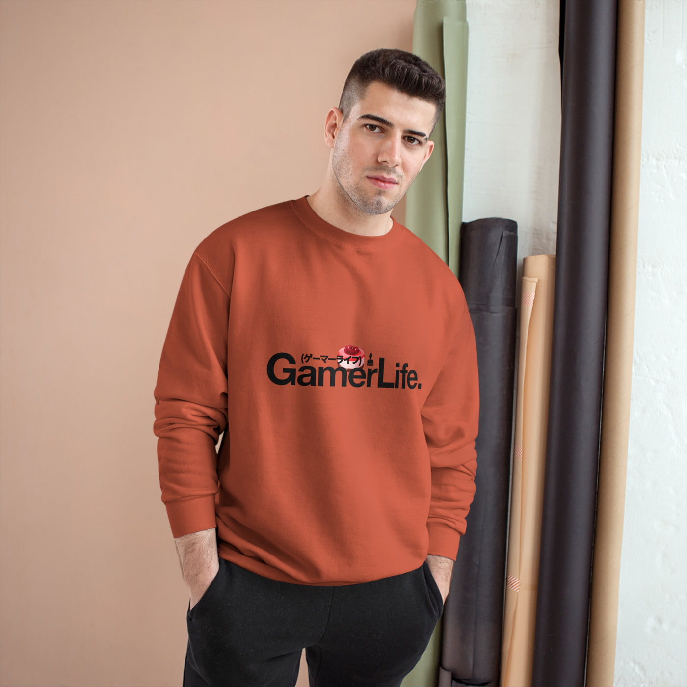 Gamer Fresh x Champion | Gamer Life Cherry Cake | Exclusive Unisex Sweatshirt