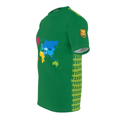 Gamer Fresh | The All Premium Irish Green Tiger World Unisex Cut & Sew T-Shirt