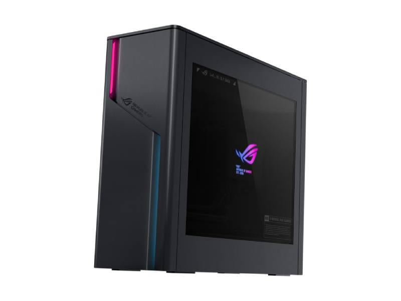 Asus ROG G22CH Small Form Factor Gaming Desktop Computer, Intel Core i7-13700F 2.1GHz, 16GB RAM, 1TB SSD, NVIDIA GeForce RTX 4070 12GB, Windows 11 Home, Gray