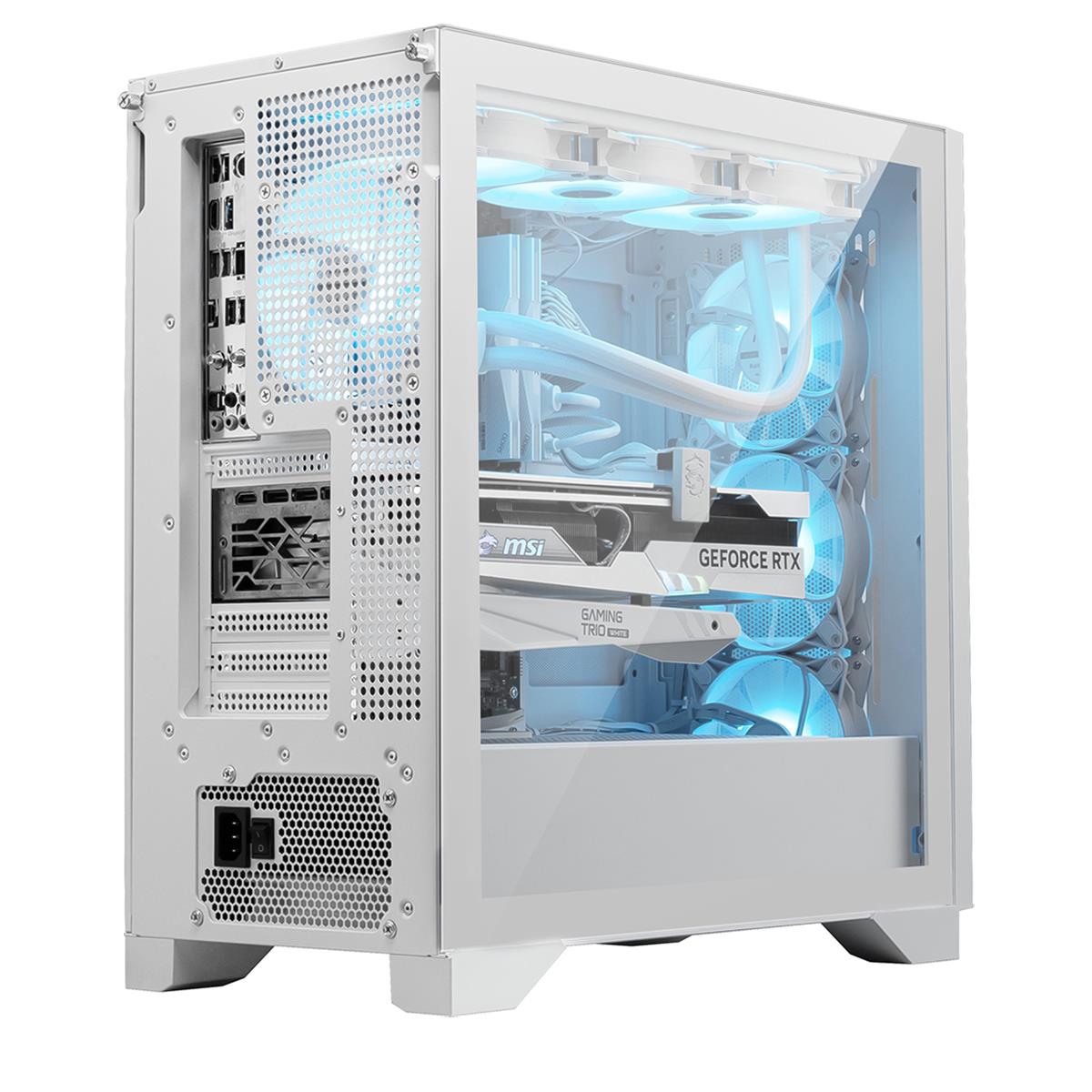 MSI Aegis R2 A14NUF7-806US | VR-Ready | Liquid Cooling Gaming Desktop Computer | Intel Core i7-14700F 2.1GHz | 32GB RAM w/ 2TB SSD | NVIDIA GeForce RTX 4070 Ti SUPER 16GB | Windows 11 Home