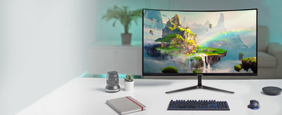 ViewSonic VX2718-2KPC-MHD - Gaming - LED monitor - gaming - curved 165 Hz- 27" 2560 x 1440 QHD