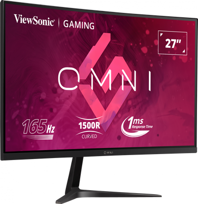 ViewSonic VX2718-2KPC-MHD - Gaming - LED monitor - gaming - curved 165 Hz- 27" 2560 x 1440 QHD