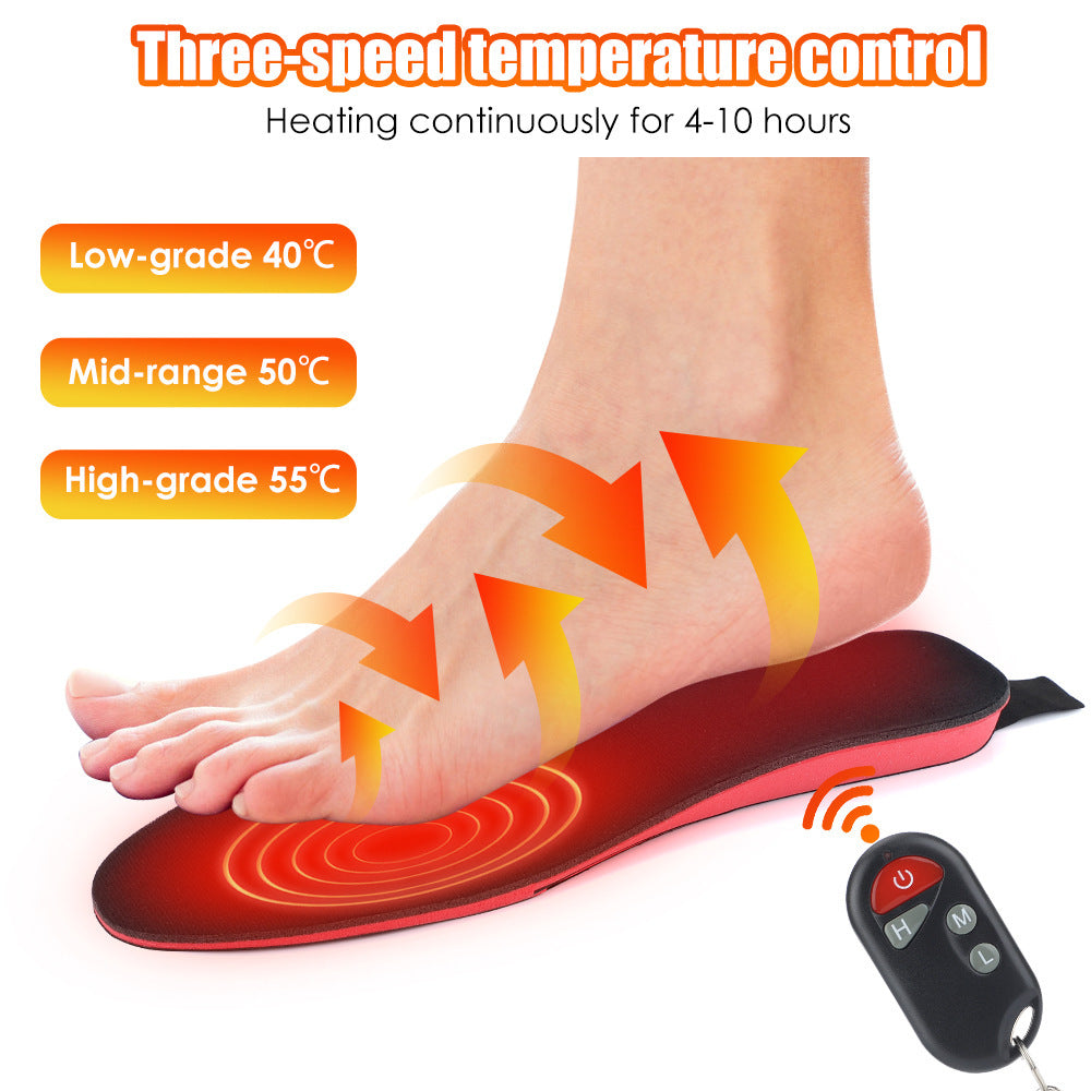 ThermaStep Rechargeable Heated Insoles | Customizable Feet Warmers | by Gamer Fresh