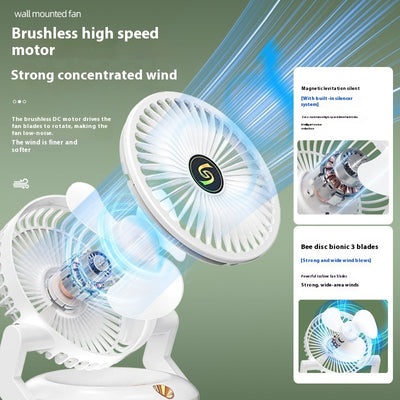 CoolBreeze Ice Mist Fan | USB Charging Humidifying Desktop Fan | by Gamer Fresh