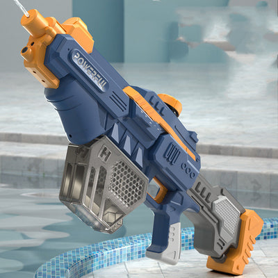 The AquaBlast Premium Exclusive |Large Capacity Electric Water Gun &amp; Summer T-Shirt Bundle | by Gamer Fresh