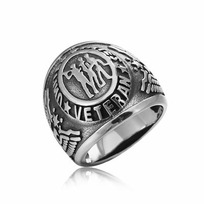 Titanium Titan | Personalized Steel Ring | by Gamer Fresh