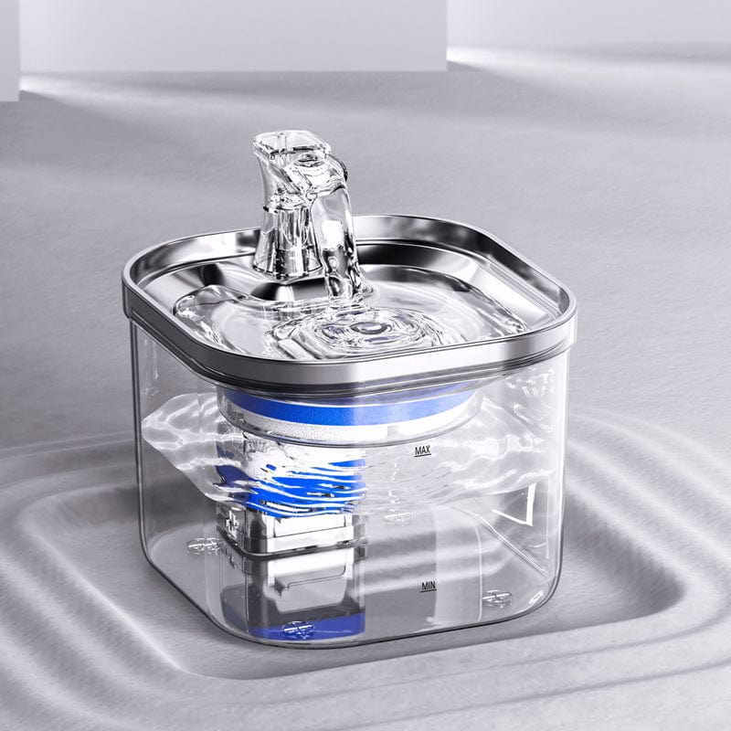 HydrateFlow 5S Stainless Steel Pet Water Dispenser | By Gamer Fresh
