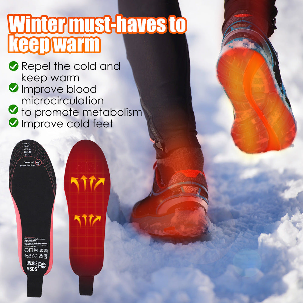 ThermaStep Rechargeable Heated Insoles | Customizable Feet Warmers | by Gamer Fresh