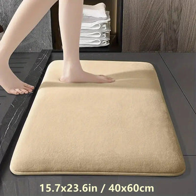 AquaGuard Serenity Quick-Dry Bathroom Floor Mat | By Gamer Fresh