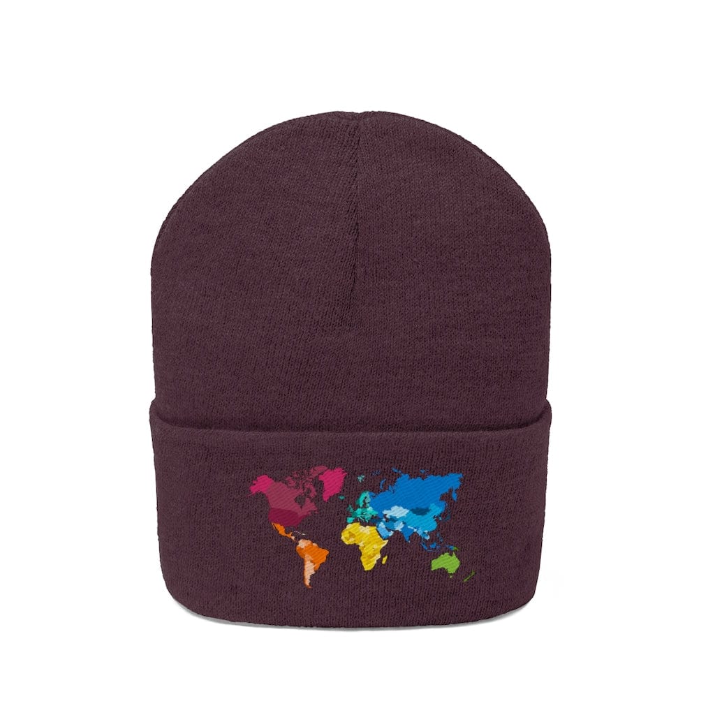 Gamer Fresh | The Big Big World | Black Knitted Beanie Hat