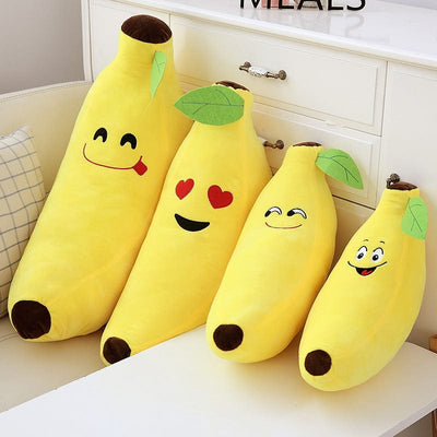 BananaBudy Cartoon Pillow by Gamer Fresh