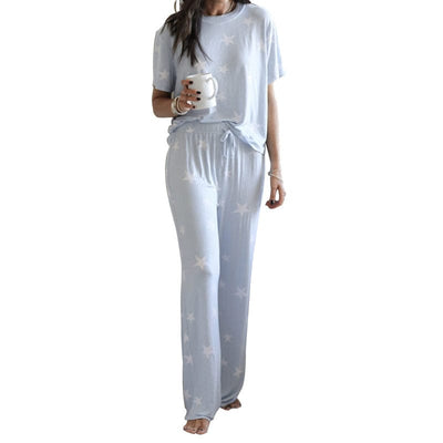 The "Cool Luck Juck" Women's Two-Piece Pajamas Suits