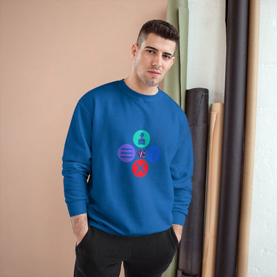 Gamer Fresh Versus | Button Smasher 100% x Champion Exclusive Sweatshirt